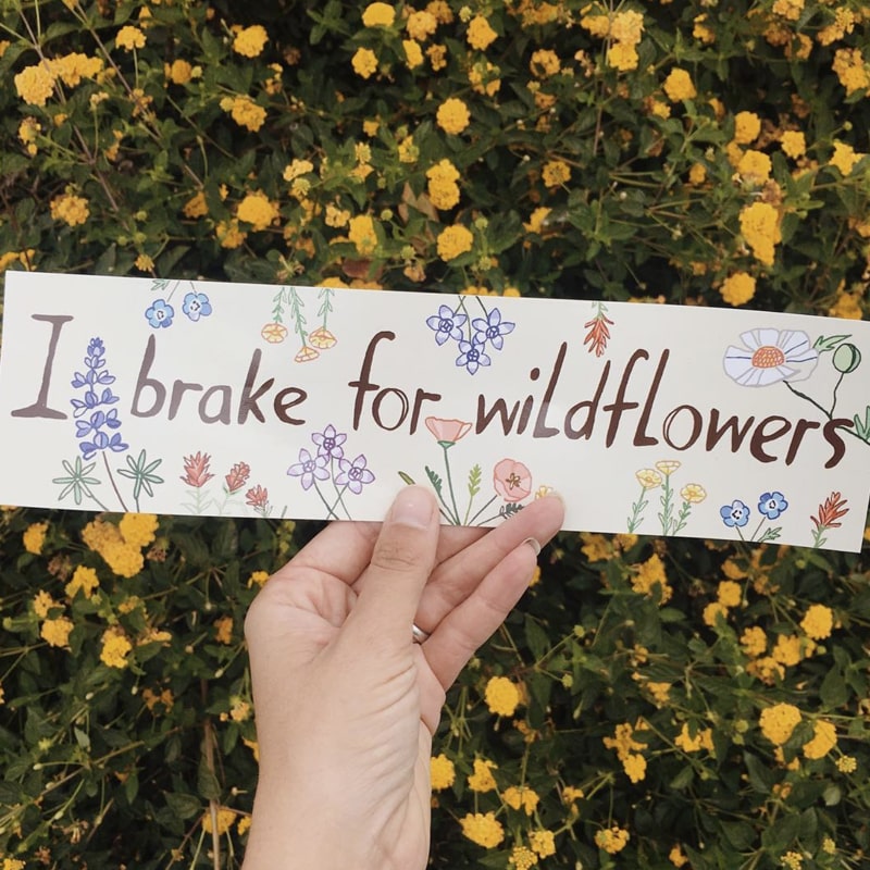 Wildflowers Washi Tape 4-Pack