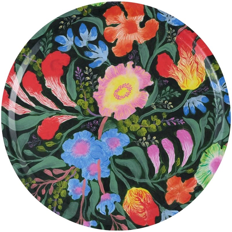 Botanical Blooms Art Trays by Yukiko Noritake for Wrap Magazine – CANDID  HOME