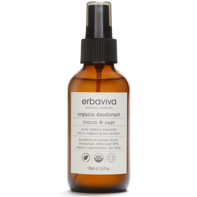 Erbaviva Lemon &amp; Sage Organic Deodorant (3.5 oz)