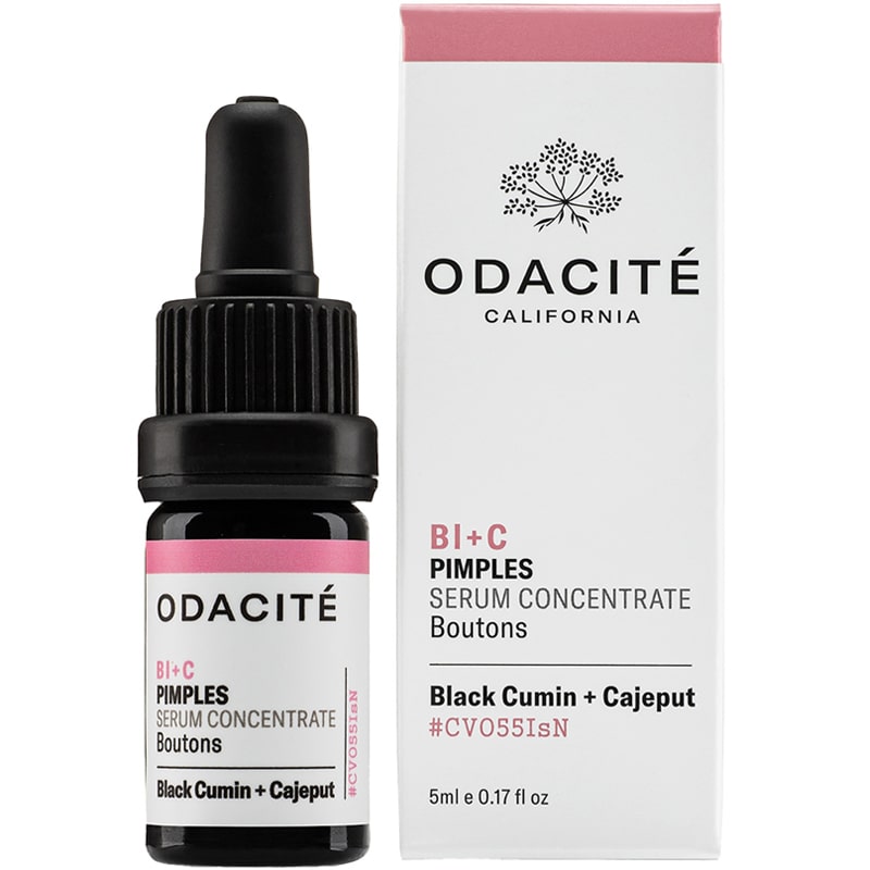 Odacite BI+C Black Cumin & Cajeput Serum Concentrate (Pimples) 0.17 oz with box