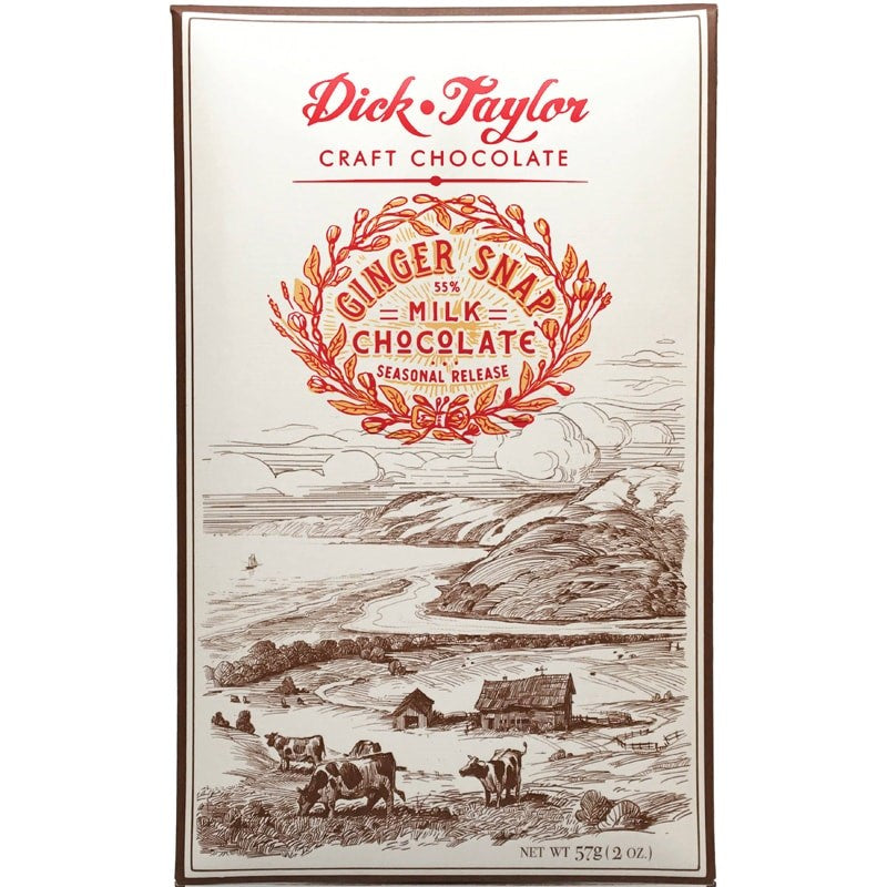 Dick Taylor Craft Chocolate Ginger Snap Milk Chocolate (2 oz)