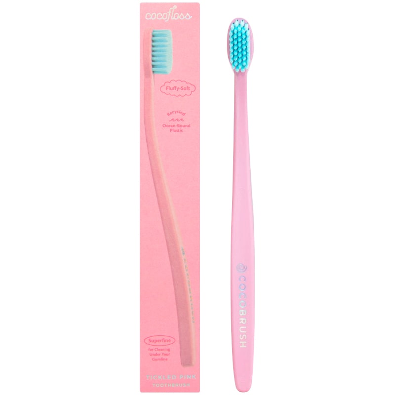 Cocofloss Cocobrush – Tickled Pink (1 pc) with box