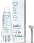 Davids Premium Toothpaste - Sensitive + Whitening Nano-Hydroxyapatite (4 oz) with box 