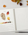 Emily Lex Studio Autumn Watercolor Workbook - product illustrations shown