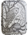 Mackenzie Myrick Studio Twilight Tea Owl Birch Tray (1 pc)