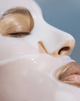 Ametta Skin Anti-Aging Collagen Mask - model shown wearing product on face