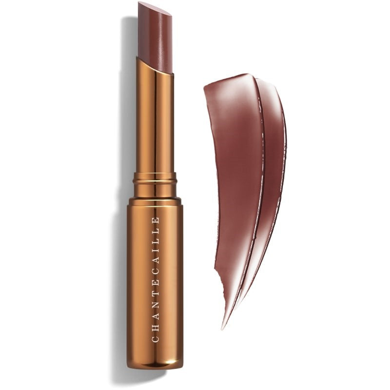 Chantecaille Sunstone Lip Sheer - Empower - product shown next to product color swatch