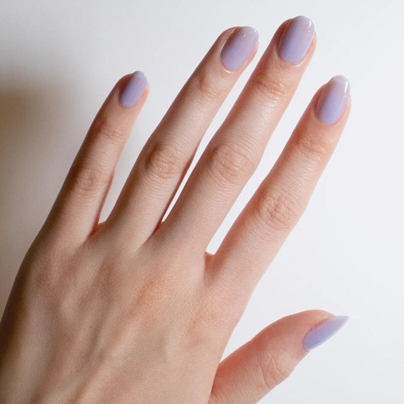 JINsoon Nail Lacquer - Whimsy - model wearing nail polish