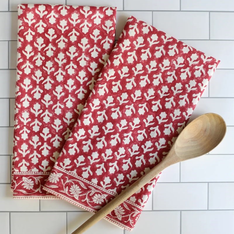 Pacific &amp; Rose Textiles Kitchen Towel - Charlotte Berry (2 pc)