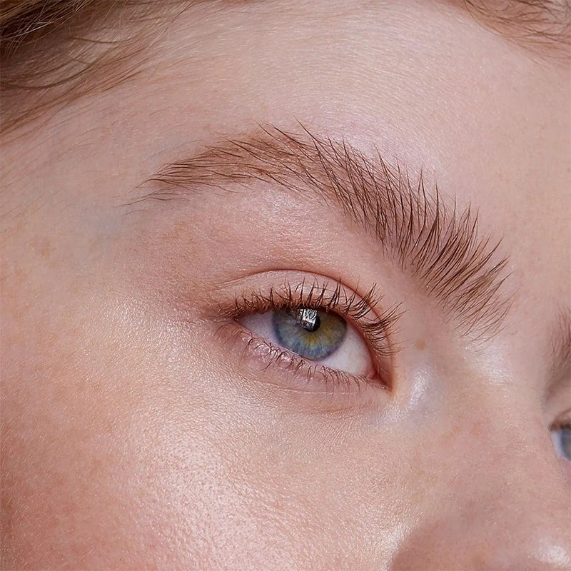 Rye Beauty Brow Grooming Serum - close up of models eyebrows