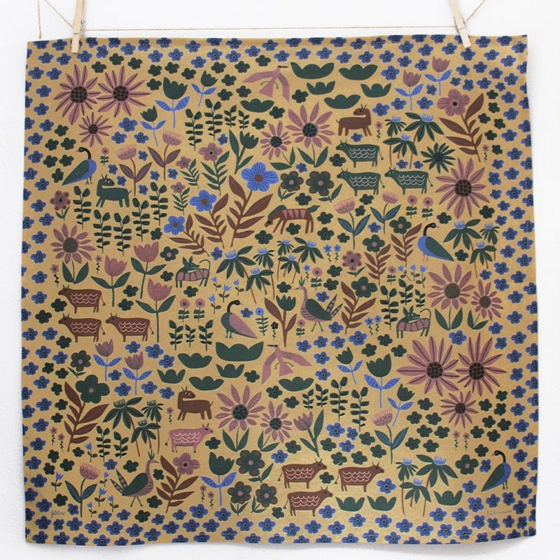 Leah Duncan Folklore Art Tea Towel (1 pc)