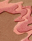 Flyte.70 ColorBack.Burnished Bronze All-in-One Makeup Palette - Vacation - close up of product texture and color