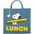 3P4 X Peanuts Vintage Market Tote - Snoopy Lunch