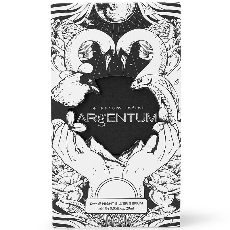 Argentum Apothecary Le Serum Infini Luminous Day & Night Silver Serum - product packaging shown