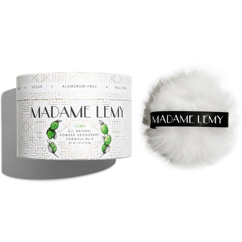 Madame Lemy All Natural Powder Deodorant - Lime (2.5 oz)