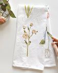 Emily Lex Studio Garden Flowers Tea Towel (1 pc)