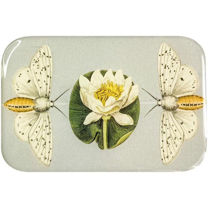 Firefly Notes Moth and Lotus Flower Storage Tin - Large (1 pc)