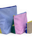 Baggu Go Pouch Set - Plein Air - side view of products