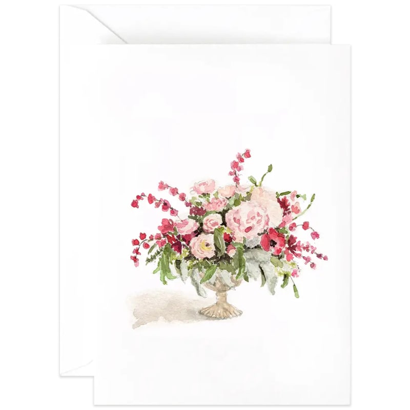 Emily Lex Studio Pink Bouquet Mini Notecard (1 pc)