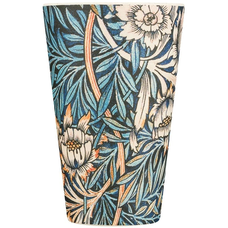 Ecoffee Cup William Morris - Lily (shown without lid and sleeve)