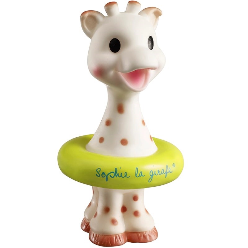 Sophie la Girafe Bath Toy - product shown in lime green