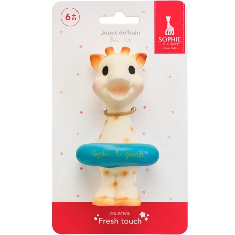 Sophie la Girafe Bath Toy - product shown in packaging