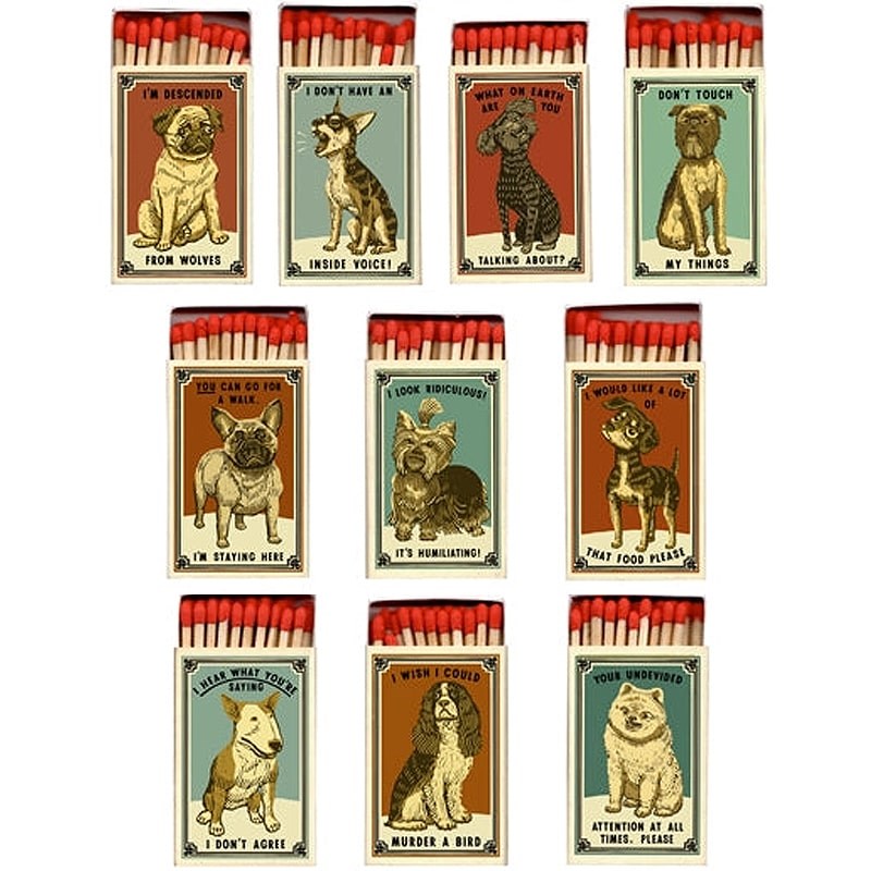 Ravi Zupa Arts Big Personality Matches (10 boxes)