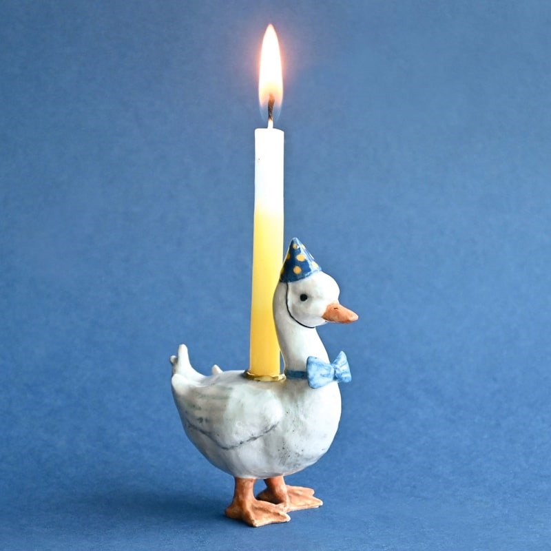 Camp Hollow Blue Goose Cake Topper (1 pc)