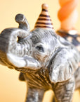 Camp Hollow Elephant Cake Topper - close up of product details