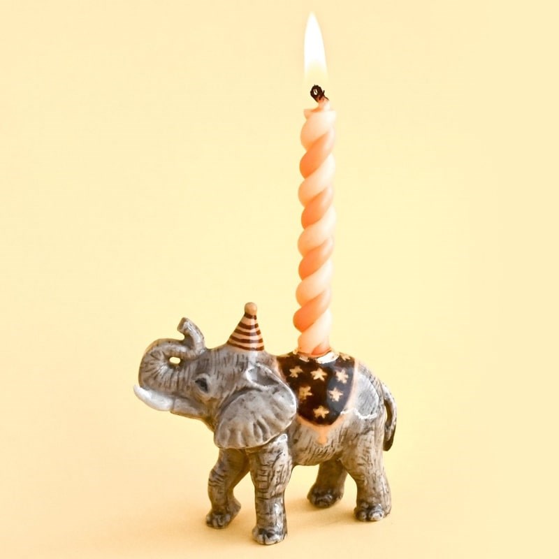 Camp Hollow Elephant Cake Topper (1 pc)