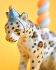 Camp Hollow Jaguar Cake Topper - close up of product details