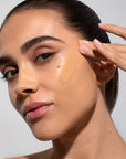 Odacite SPF 50 Flex-Perfecting™ Mineral Drops Tinted Sunscreen - 2.5 - model shown using product on face