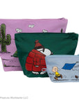 Baggu Go Pouch Set - Peanuts (3 pcs)