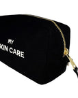 Bag-All My Skin Care Organizing Pouch - Black - angled view of product shown