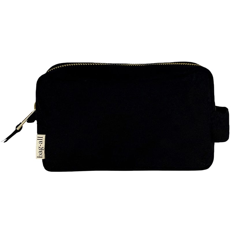 Bag-All My Skin Care Organizing Pouch - Black - back view of product shown