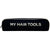 Roomy Hair Wrap Tools Travel Case - Black