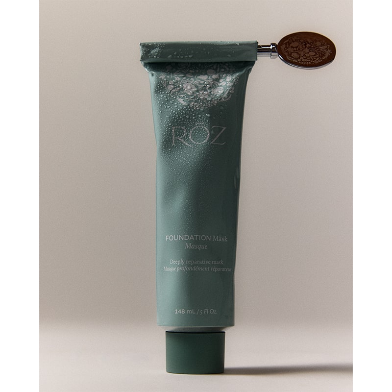 Roz Foundation Mask - product shown with twist key on it