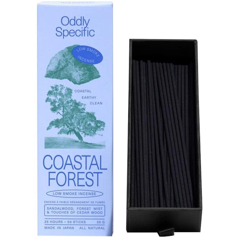 Oddly Specific Low Smoke Incense - Coastal Forest (50 sticks)