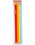 Smarty Pants Paper Cheesy Pencil Set - vertical view of products