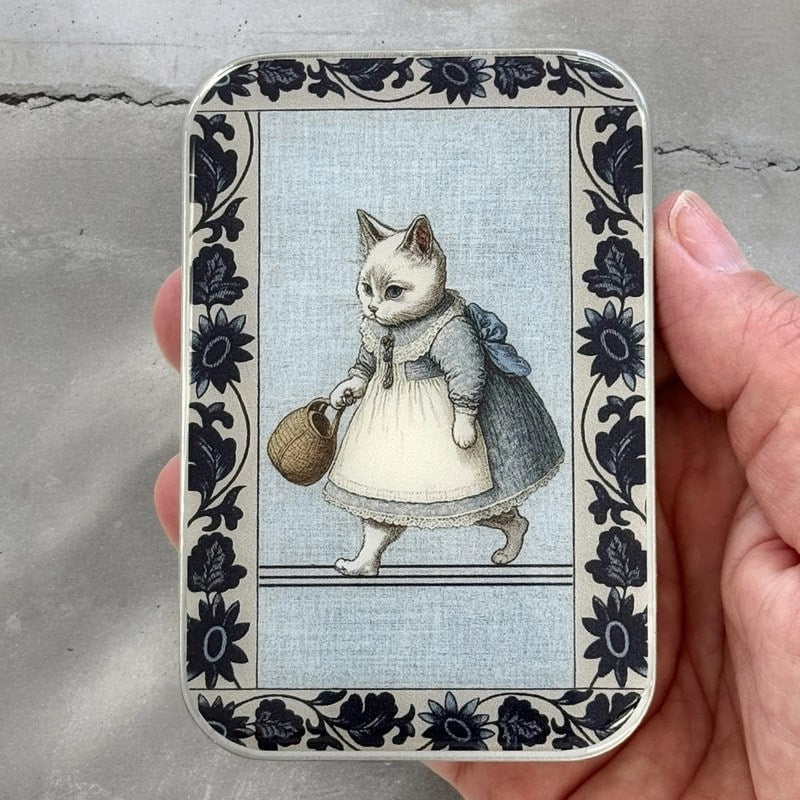 Firefly Notes Kitty Tin - Large - model shown holding product