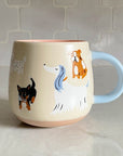 Idlewild Co Dogs Ceramic Mug - product shown on countertop