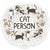 Cat Person Sticker