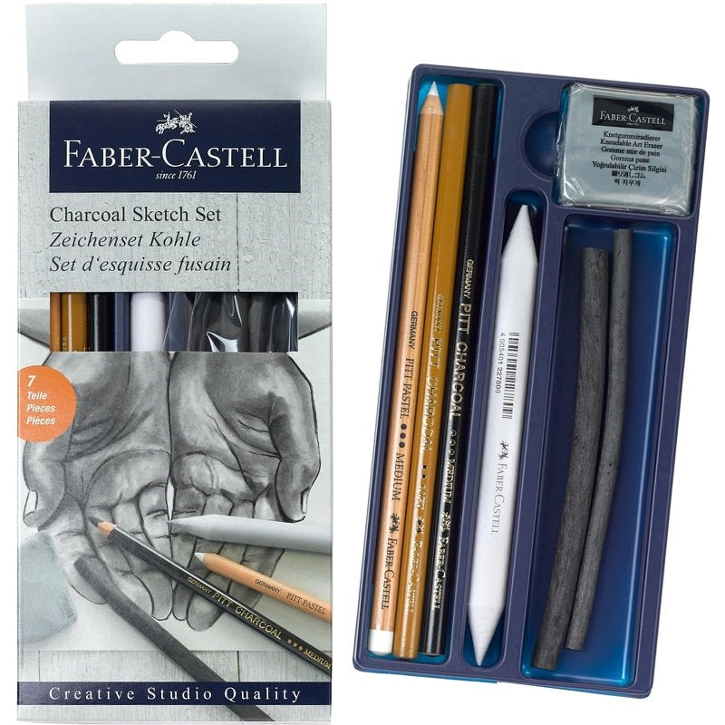 Faber-Castell Charcoal Sketch Set (7 pcs)