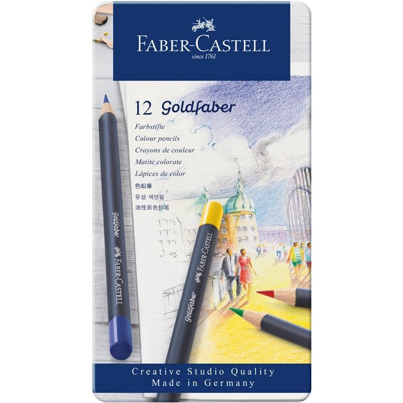 Faber-Castell Goldfaber Color Pencils (12 pcs)