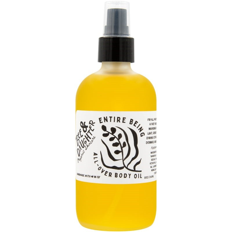 bee &amp; daughter Entire Being - Organic Body Oil (8 oz)