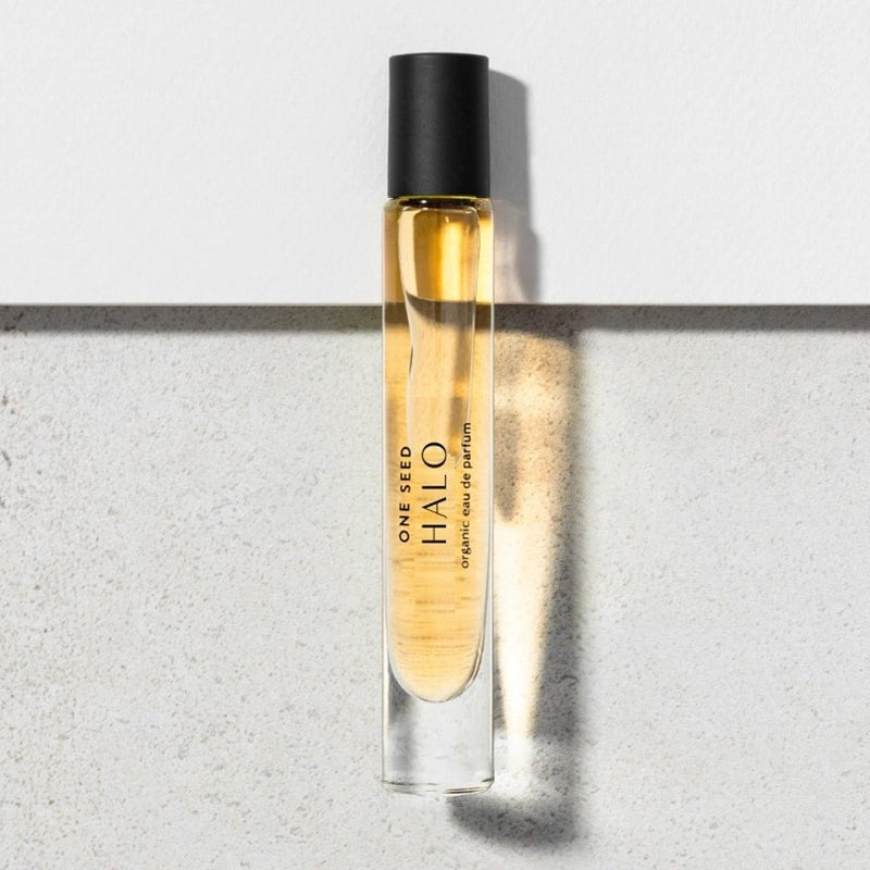 Lifestyle shot of One Seed Halo Eau de Parfum Rollerball (9 ml)