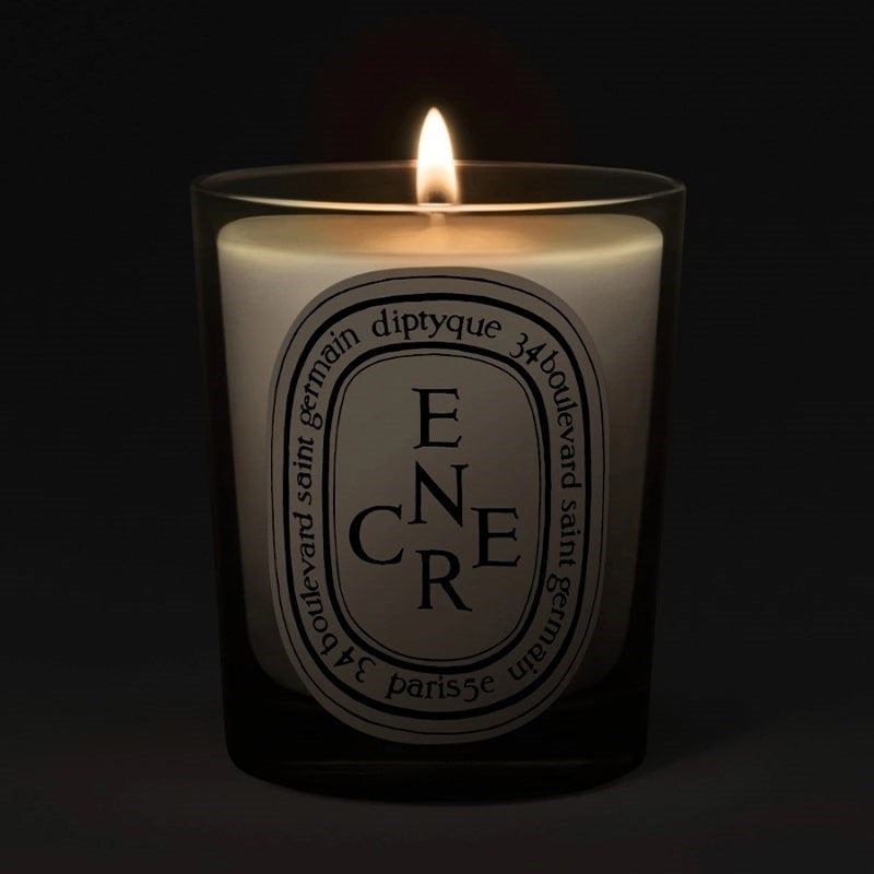 Diptyque Limited Edition Encre Candle (190 g) - product shown lit