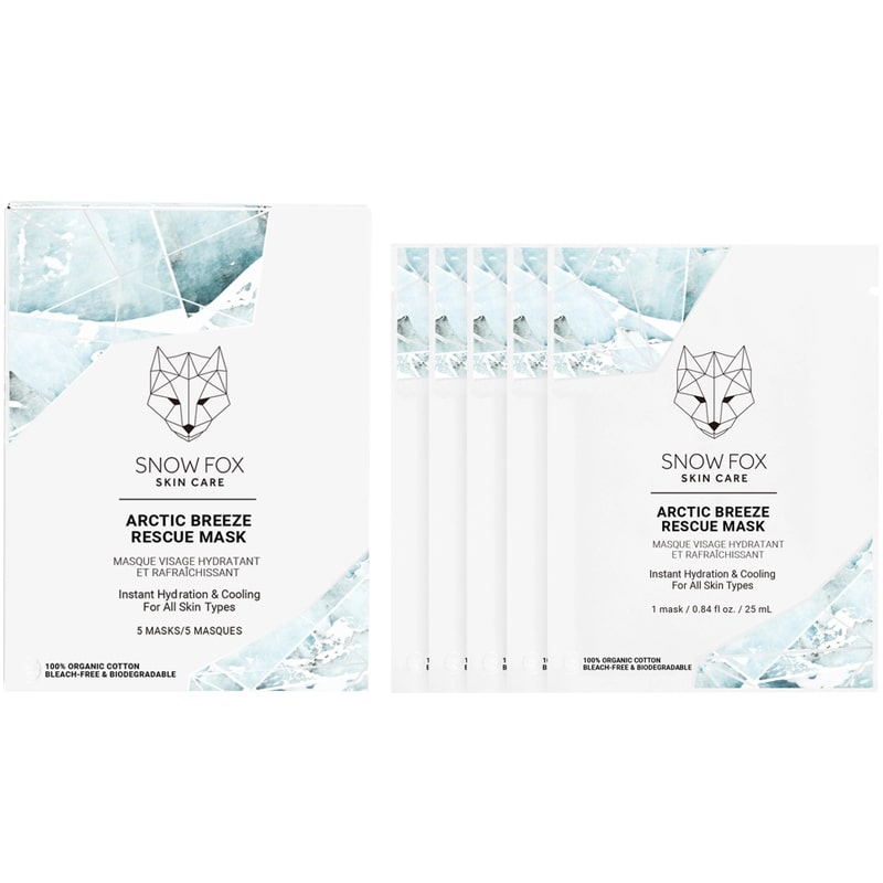 Snow Fox Skincare Arctic Breeze Rescue Mask (5 pcs)