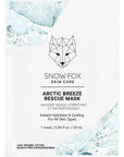 Snow Fox Skincare Arctic Breeze Rescue Mask - single product packaging shown