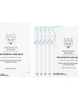 Snow Fox Skincare Pre+Probiotic Sake Mask (5 pcs)